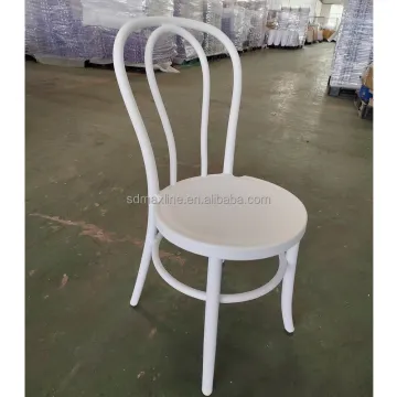 Fast Food Restaurant Cheap Rental Resin Plastic Bent Back Chairs - Thonet Chairs Alternative