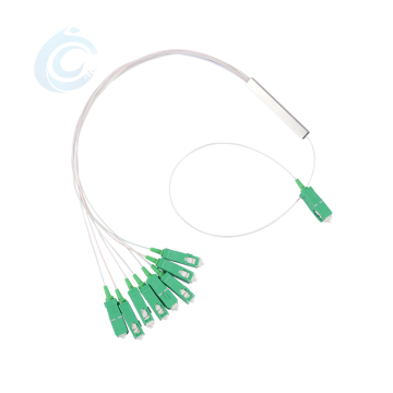 Miniature FC/SC/ST/LC Connectors with 0.9mm Cable: Configurations for 1x2, 1x4, 1x8, 1x16, 1x32 Ports Optical Fiber PLC Splitters