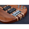 Electric Bass Guitar 4 strings through body conjoined bass guitar Supplier