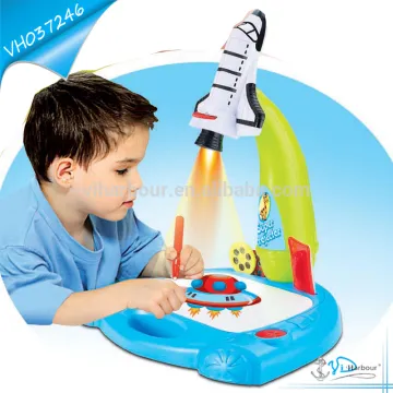 Spaceship Projection Drawing Education Toy Set 3 in 1