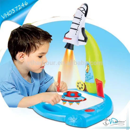 Spaceship Projection Drawing Education Toy Set 3 in 1
