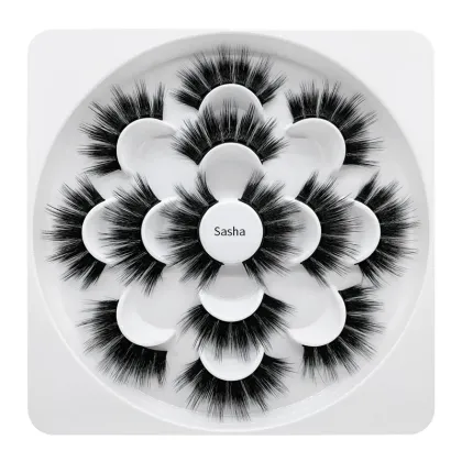 Custom natural fake eyelashes false eyelashes lashes