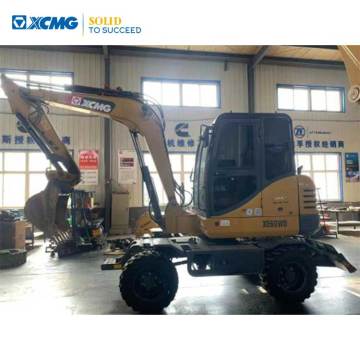 XCMG XE60WD 6 Ton Used Wheel Excavator for Sale