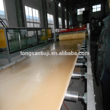 WPC furniture board making machine/WPC construction template making machine/ WPC foam board production line