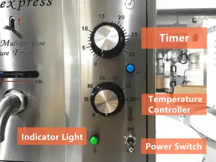 KFC Fryer Machine Counter Top Pressure Fryer / MDXZ-16 Electric Pressure Fryer