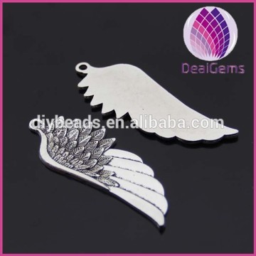 Wholesale 22*59 mm zinc alloy angle wing charms