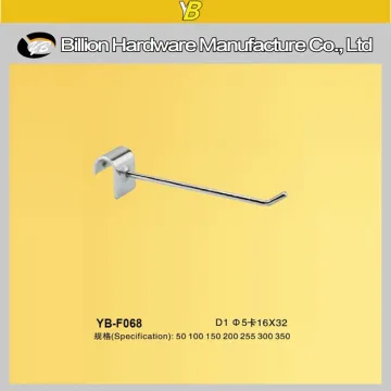 new product square pipe waterfall bar hook metal scan hook