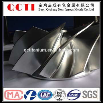 Precision high quality pump titanium alloy impeller