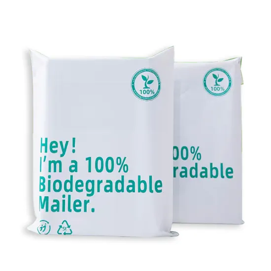 100% Compostable Poly Mailer - Eco Friendly Shipping Bag for Garments and Posts