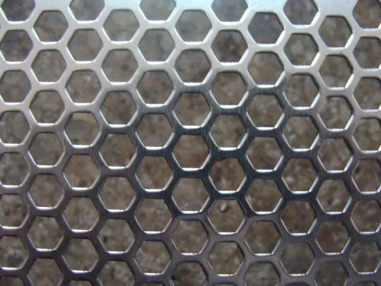 anping metal wire mesh special hole perforated decorative metal screen mesh