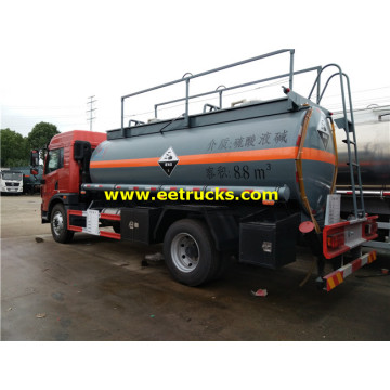 FAW 8800 Litres H2SO4 Delivery Tankers