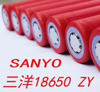 Sanyo UR18650ZY 2600mAh 3.7V Rechargeable Lithium Ion Battery