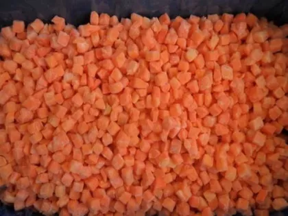 Quick Freezing IQF Carrot Diced