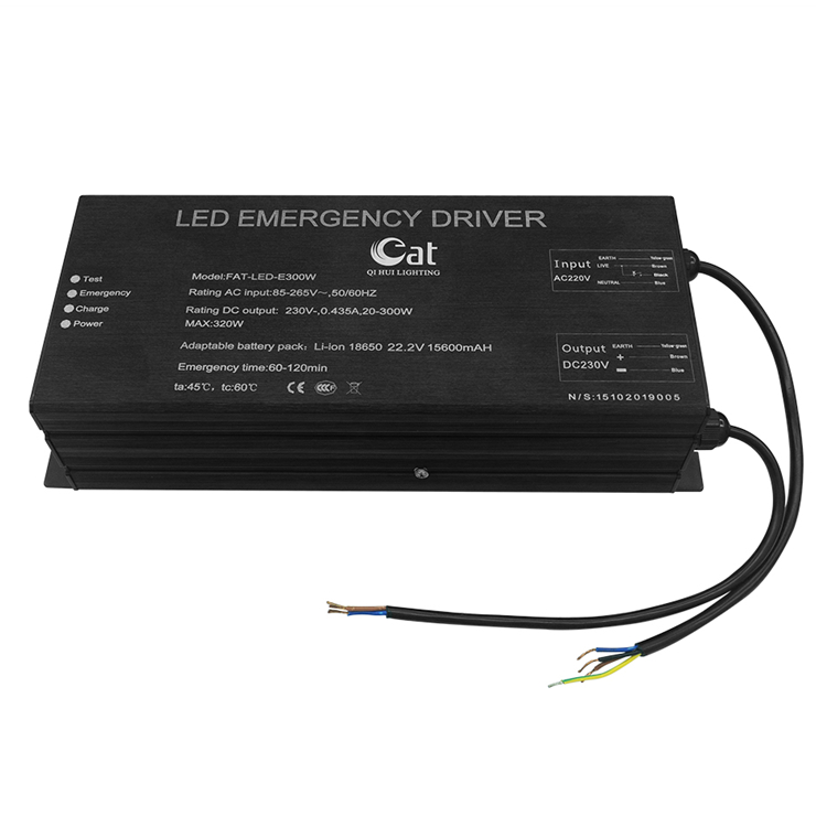 Automatic 300W emergency conversion kit for LED