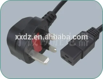 UK British Power cord with IEC C5 connector