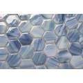 Living Room And Bathroom Glass Mosaic Wall Panel