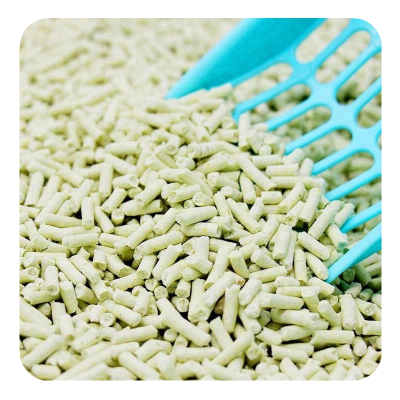 green tea cat litter