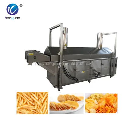 Hot-Selling Large Continuous Automatic Snack Foods Frying Machine