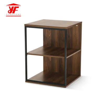 At Home Small Square Wood Coffee Table