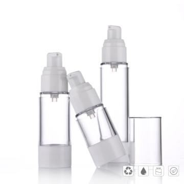 Pompe sans air de l&#39;emballage cosmétique de luxe 15 ml 30 ml 50 ml de bouteille de sérum de 100 ml de 80 ml