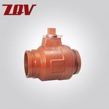 Ductile Iron Grooved End Floating Ball Valve