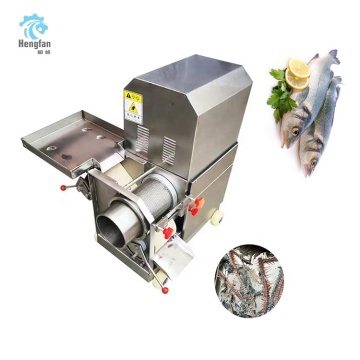 Machine de dégonflage de poissons commerciaux à vente chaude - Extracteur de viande de crabe et séparateur d'os