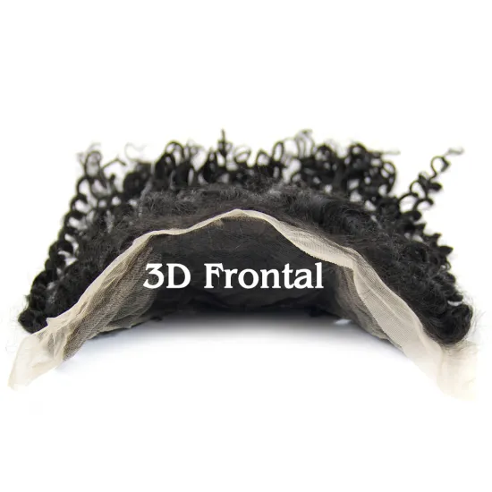 Best price tight curl 13*6 lace frontal closure 3D, human hair extension Brazilian