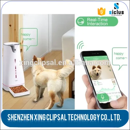 Smart remote control automatic pet feeder auto pet feeder automatic pet feeder