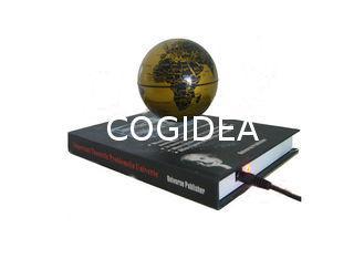 Book Base Rotating Floating Desktop Globe , Magnetic Levita