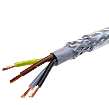 Kabel Kawalan Lembut Terlindung LV KVVRP Penebat PVC