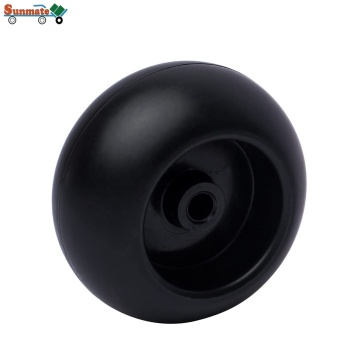 SUNMATE Smooth Tread Pressure-Resistant Lawn Mower Wheel Replacement 753-04856A