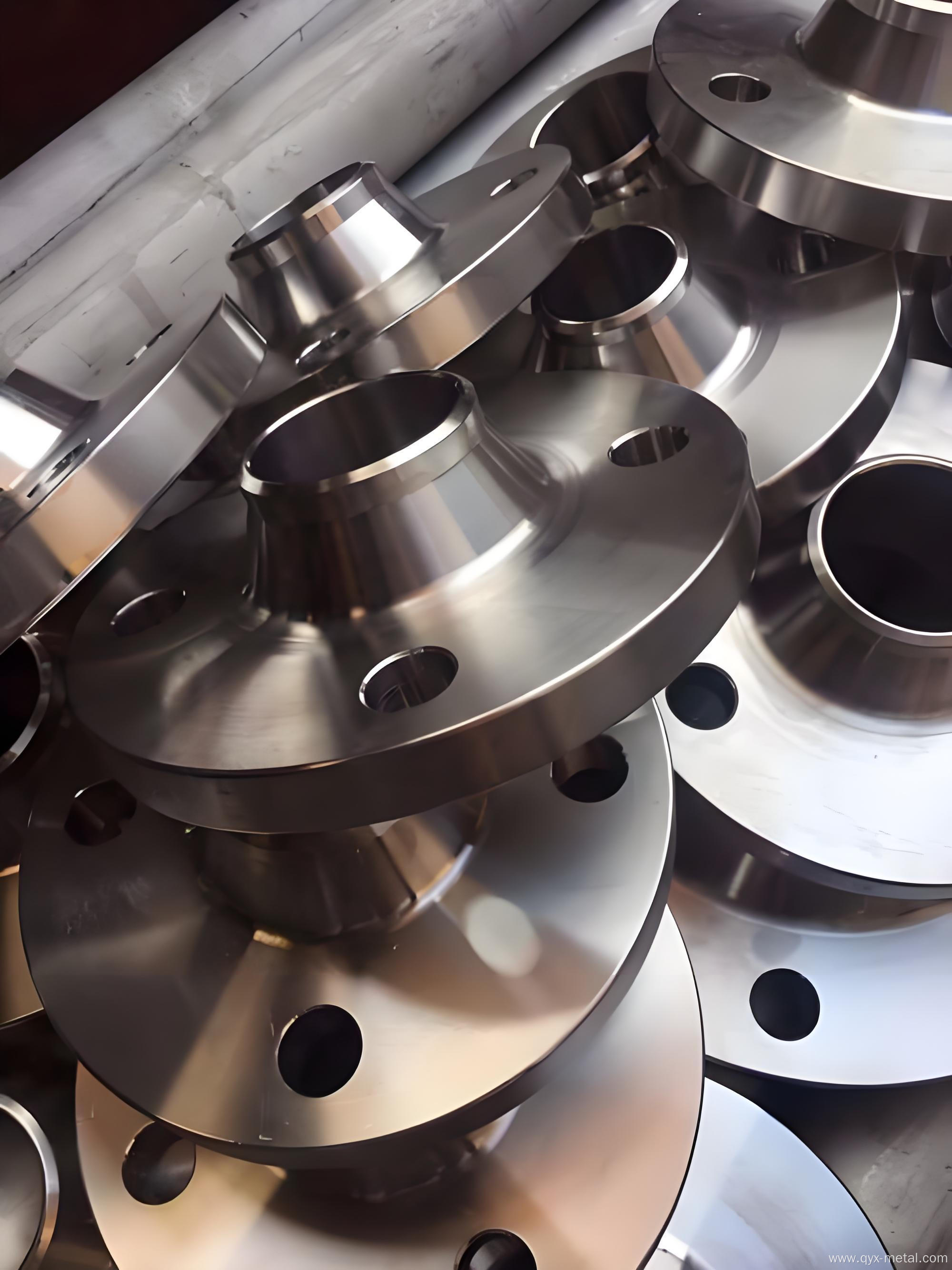 High Quality Forged Titanium Neck Welding Butt Flange