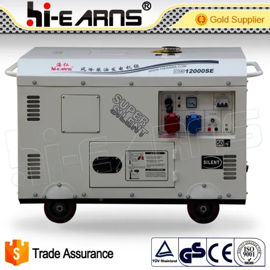 9KVA AC three phase output silent portable diesel generator                
                                    Quality Assured