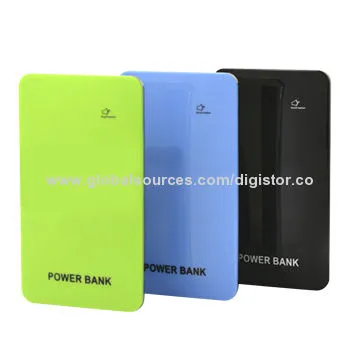 Print Powerbanks with 4,000mAh Capacity, Small Size, Portable, Digital Printing