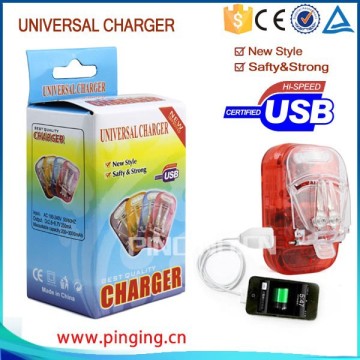 5V 400mAh Universal USB Battery Charger - Compact and Safe Mobile Power Bank