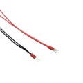 Niestandardowy kabel zasilający DC 12 V z zaciskami widełkowymi