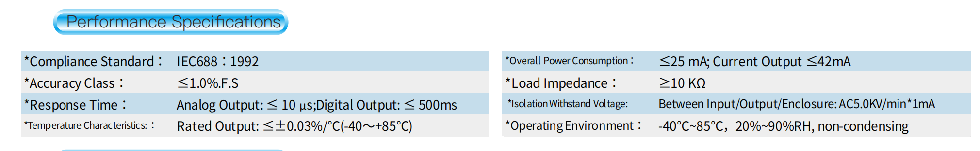 hall dc current sensor