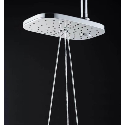 8 Inch ABS Chrome Plated Rainfall Shower Bathroom Overhead Shower