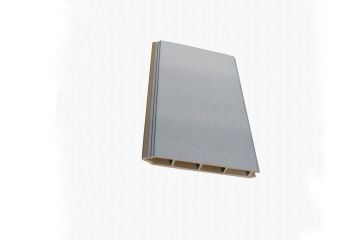 2.4m Outdoor Grey Wpc Wall Panel For Pavilions Park , 60% Wood Powder