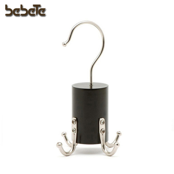 Custom Black Wooden Tie Hanger Hooks