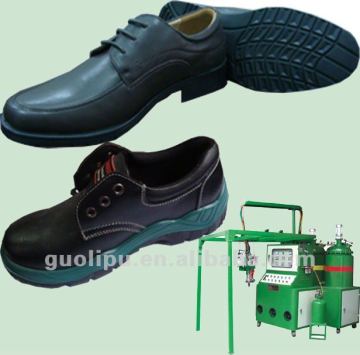 PU footware machine