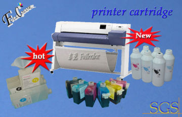 Black, Cyan Printer Ink Refill Kits With Inks And Bci1411 Ink Tank For Canon Large Format Printer W7200 W8200