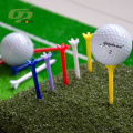 Langlebige, mehrfarbige Golf-Tees aus Kunststoff mit 5 Zinken