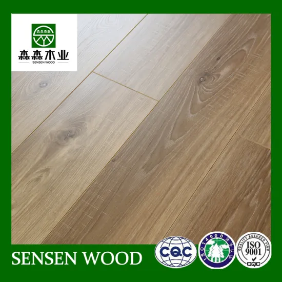 Waterproof 8mm white HDF laminate flooring