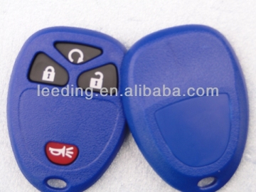 Dark Blue GM Auto Key,Keyless Entry Remote Auto Key Case with Four Buttons