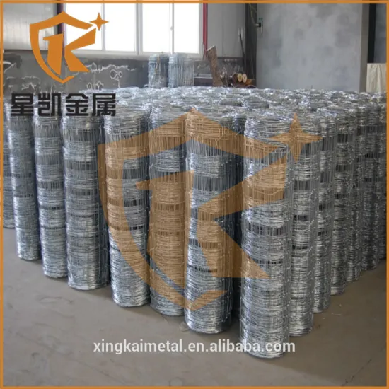 cattle fence hot dipped galvanized field fence