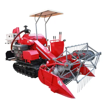 Automatic rice harvesting machine agricultural harvester