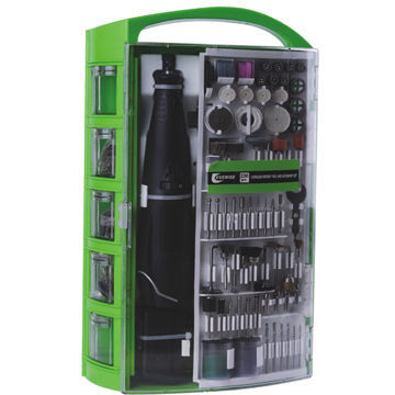 230-piece Cordless Rotary Tool and Accessories Set, Includes Felt Wheel and Sanding Discs