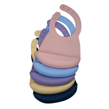 Modern Low-Price Silicone Feeding Bib - Easy to Clean & Food Grade