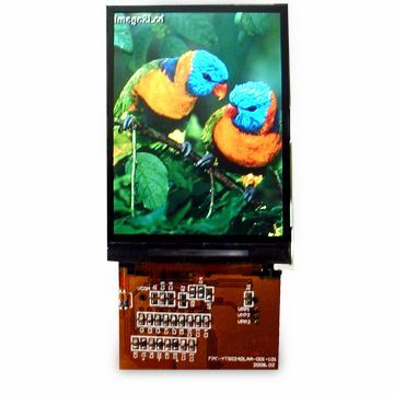 TFT LCD Module for MP3 and MP4, Telecom Products, Industrial Meters and Consumer Devices